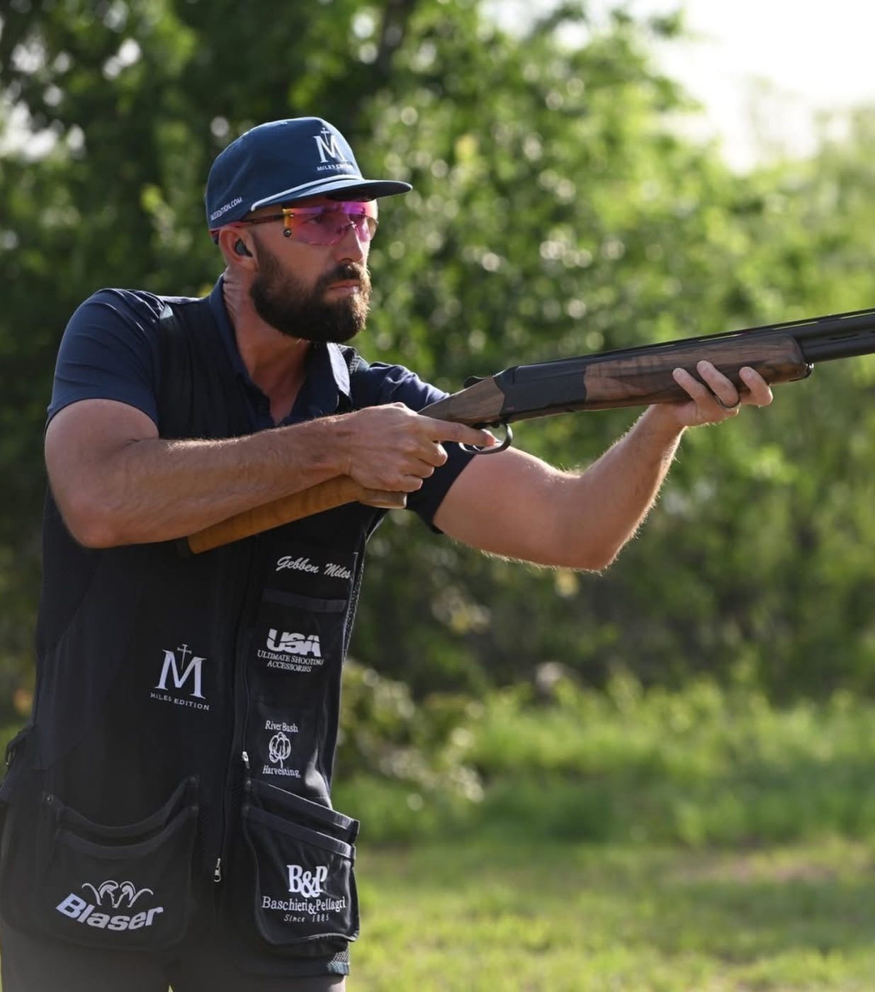 Gebben Miles competing with the Miles Edition FBX