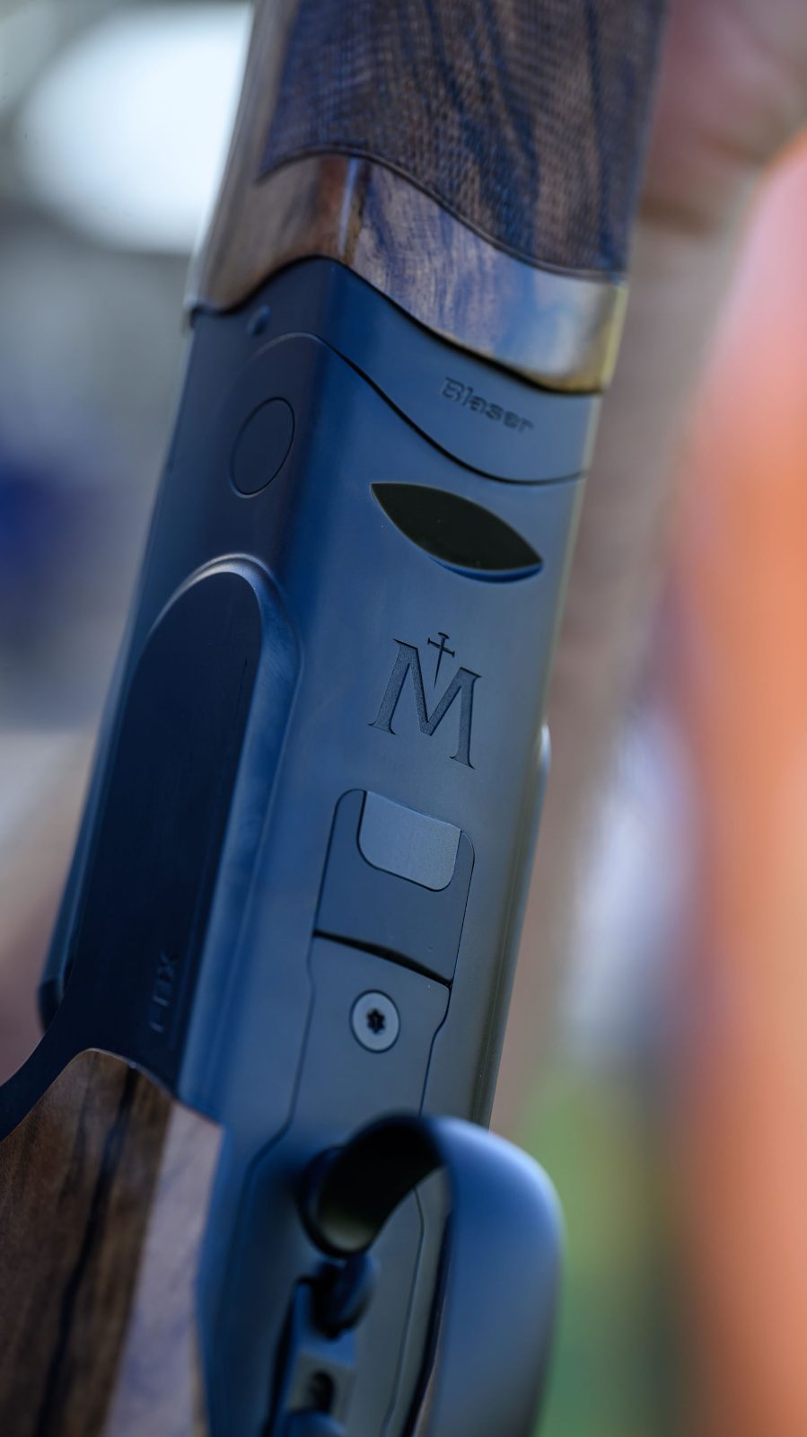 Black Miles Edition receiver with the M emblem